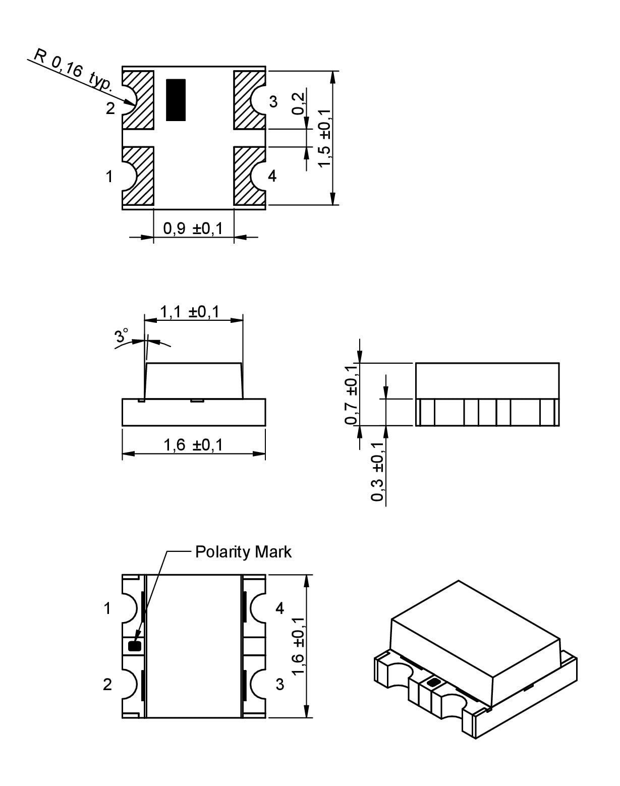 wl-sbcw-smt-bi-color-chip-led-waterclear-optoelectronic-components